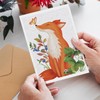 Naixiwen Woodland Animals Blank Cards with Envelopes, 24 Pack Forest