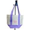 Trader Joe's Limited Edition Mini Pastel Canvas Lovely Lavender Tote
