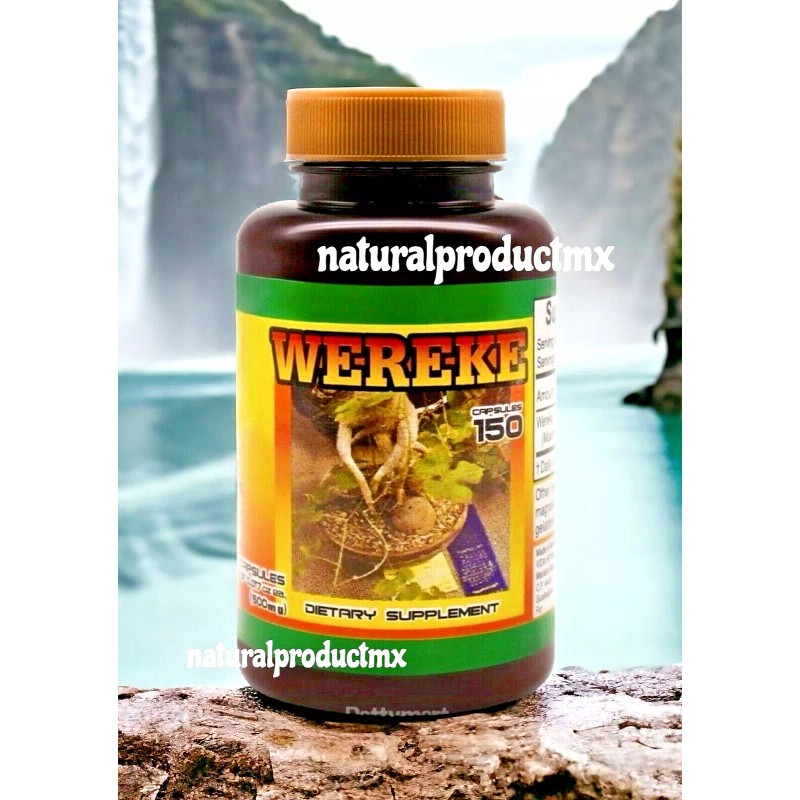 Plantimex Wereke Capsules Wereque 150 Capsulas Support Healthy Glucose By