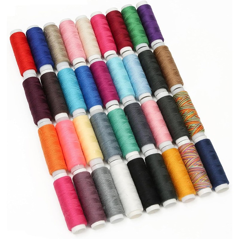 2 PCS Polyester Pro Sewing Thread, Polyester Sew-All Thread -