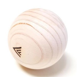 Cypress wood shoulder and waist massage ball, myofascial release, spinal muscle roller, trapezius, arm, chest, back, portable foot acupressure / 편백나무 어깨 허리 마사지볼 근막이완 척추근육 롤러 승모근 팔 가슴 등 휴대용 발 지압