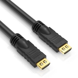 PureLink PI1000-020 High Speed HDMI Verbindungskabel (4K UltraHD (2160p), Ethernet), HDMI-A Stecker auf HDMI-A Stecker, zertifiziert, 2,00m, schwarz kabel