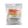 Hygloss 2 oz Curly Doll Hair for Crafts White- Premium