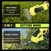KITLUCK 8V Cordless 2-in-1 Grass Shear & Hedge Trimmer,Handheld Electric