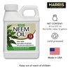 HARRIS Neem Oil Cold Pressed Water Soluble Concentrate, Makes 12