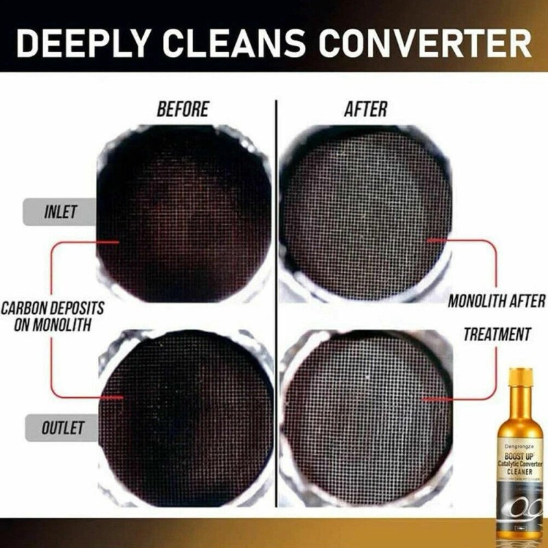 Unbranded Multipurpose Boost Up Vehicle Engine Catalytic Converter Cleaner Deep