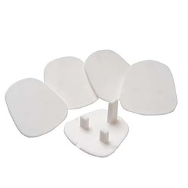 The Home Fusion Company 8pc Safety Plug Socket Covers Baby Child Safe Electric Essential House Prepared