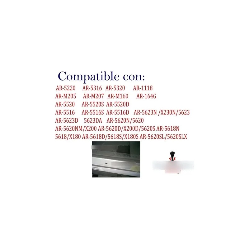 Cuchilla De Limpieza Katun Sharp Arm207 Ar5220 Mdn