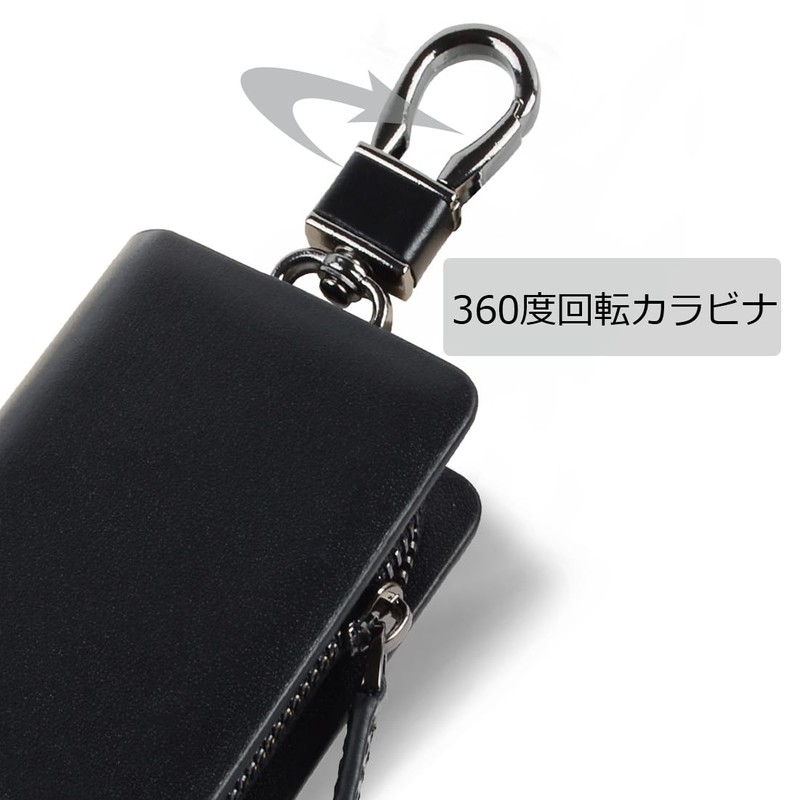 VISOUL Smart Key Case, Genuine Leather, Italian Leather, Cover Type,