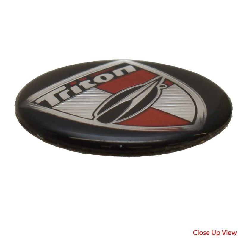 Triton Boat Raised Steering Wheel Shield Decal Sticker