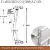 2.5 Inch Valance Clips for Horizontal Blind Valance (24 Pieces)