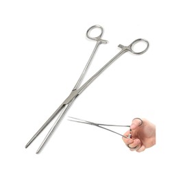 Panther Surgical Unhooking Stainless Steel 10'' Straight Pliers Tools Fish Removing Fishing Forceps