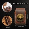 Leather Lighter Case, Flip top Leather Lighter Pouch, Holder Case