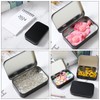Tyqour 3pcs Rectangular Small Tins with Lids Tin Boxes Tins