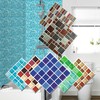 CONPHERON Pack of 20 Tile Stickers for Kitchen and Bathroom