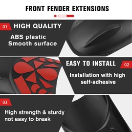 CHIFUN Front Fender Mudguard Extender Wheel Cover Splash Guard Extension Replacement for Honda RebeL 1100 CMX1100 CMX 1100 2021-2024 Motorcycle Dust Guards Accessories