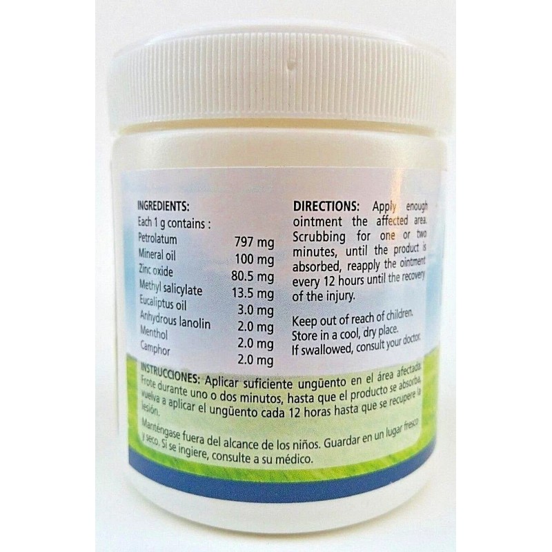Plantimex (1) Balsamo Blanco LaVaquita 100 grs each + (1)