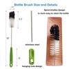 2 Pack 16" Water Bottle Brush for Cleaning, Dokpod Long