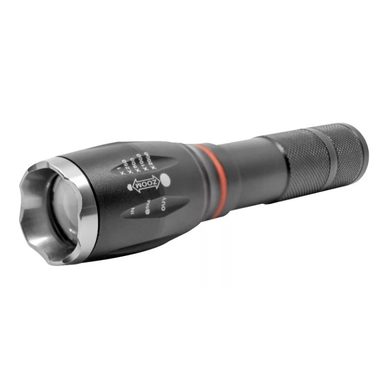 Yelio Linterna Tactica Intermitente Extensible 180º Para Noche