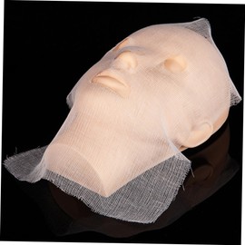 VICASKY 100pcs Facial Sheets Pre Cut Gauze for Spa Home Use for Hydration and Skin Firming Beauty Supplies for Treatments