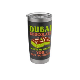 Dubai Chocolate Stainless Steel Insulated Tumbler