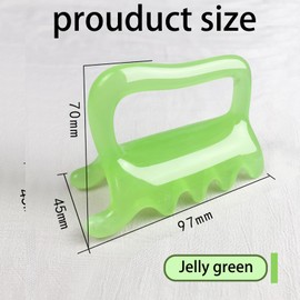 Fokmuaex Handheld Large Fascia Massager for Cellulite & Muscle Knots Relief - Myofascial Release Tool Deep Tissue Massage, Trigger Point Therapy, Lymphatic Circulation Booster（2pcs）