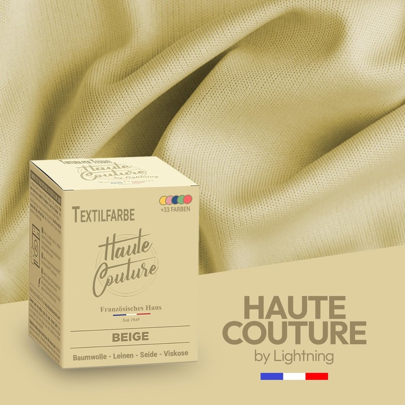 Beige Fabric Dye - 350g All-in-One - Ready to Use