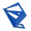Woodworking Ruler Multifunctional Angle Measuring Ruler Aluminum Alloy Square Tool