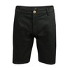 Xact Men's Stretch Cotton Chino Shorts - Regular Fit, black