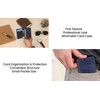 TheAntiq Premium Leather Card Wallet, RFID Blocking Expandable Business Card