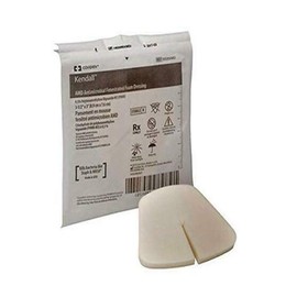 Kendall Amd Antimicrobial Foam Dressing 3.5"X3" - Box of 10 - Model 55535amd