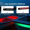 Vcanuplms Boat Navigation Lights, 7.8 inch Red and Green Nav