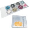 Coaster Storage Holder, File, Large Capacity, 40 Pages, Holds Up