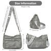 ZIOISNM Women's Shoulder Bag, PU Leather Handbag Lightweight and Waterproof,