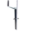 Southwest Wheel 5,000 lbs top Wind A-Frame Trailer Jack w/Zinc