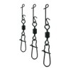 Jenzi No Knot Connector with Swivels and Snaps, x-strong 24kg