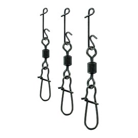 Jenzi No Knot Connector with Swivels and Snaps, x-strong 24kg