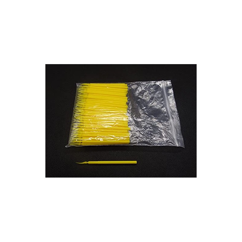 100 pc Dental Wedge Long Handle Poly Wedges Plastic Endodontics