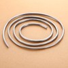 Tandefio 24 Ft 4 Rolls 3/16'' Round Lead U Came,