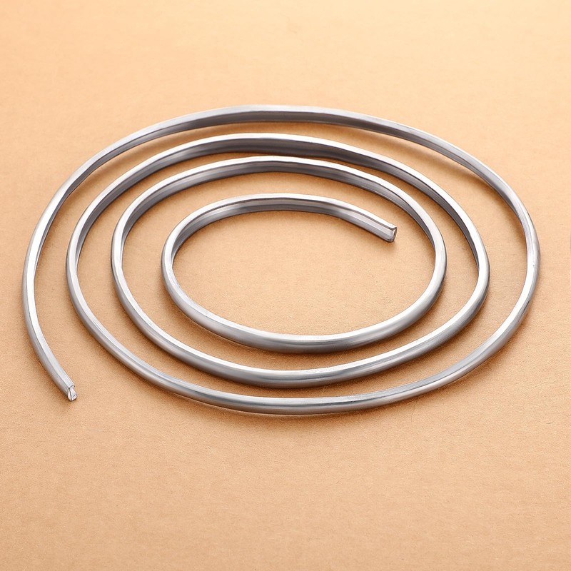 Tandefio 24 Ft 4 Rolls 3/16'' Round Lead U Came,