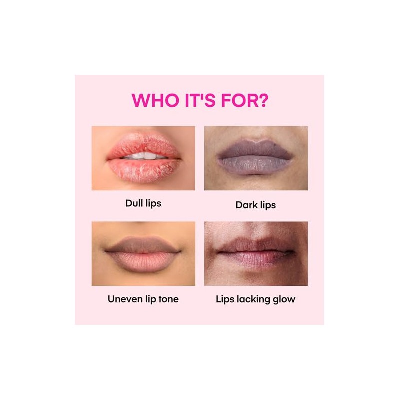 KissBea Lip Lightening for Dark Lips: for Smokers, Dry or
