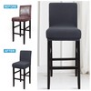 PiccoCasa Dining Chair Covers Set of 2, Stretch & Removable