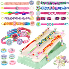 Jasonwell Friendship Bracelet Making Kit - Bracelets Maker Craft Birthday Christmas Girls Gifts Ideas DIY Kids Craft Bracelet String Making Kit Toys for Gifts Kids Teen Boys Girls Age 6-12 Years Old