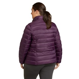 Eddie Bauer Women's CirrusLite Down Jacket, Deep Eggplant Recycled, X-Large