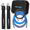 HEREROPE Cuerda de saltar con peso para hombres y mujeres,