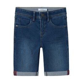Name It Boys' Denim Shorts, Blue (Medium Denim Blue)