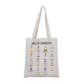 MNIGIU Chemistry Tote Bag Chemistry Teacher Gifts Chemistry Lovers Gift Chemistry Graduation Gift Chemist Gift (Chemistry Tote)