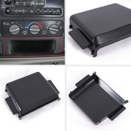 PIT66 Truck Car Stereo Pocket Install Dash Storage Cubby Kit Compatible with 1996-2005 Chevy Astro/2002 Avalanche/1996-2000 Express Van/GMC 1995-2002 C/K Pickup/1996-2005 Safari Van
