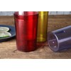 New Star Break Resistant Restaurant Stackable Tumblers, 8-Ounce, Clear, Set