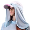 Polyester Cooling Head Cover Breathable Sun UV Protection Neck Cover